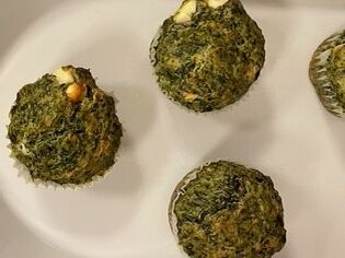 Herzhafte Grünkohlmuffins