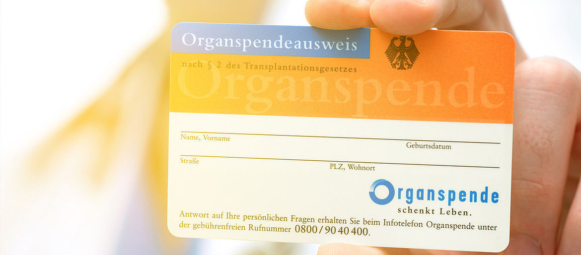 Organspendeausweis