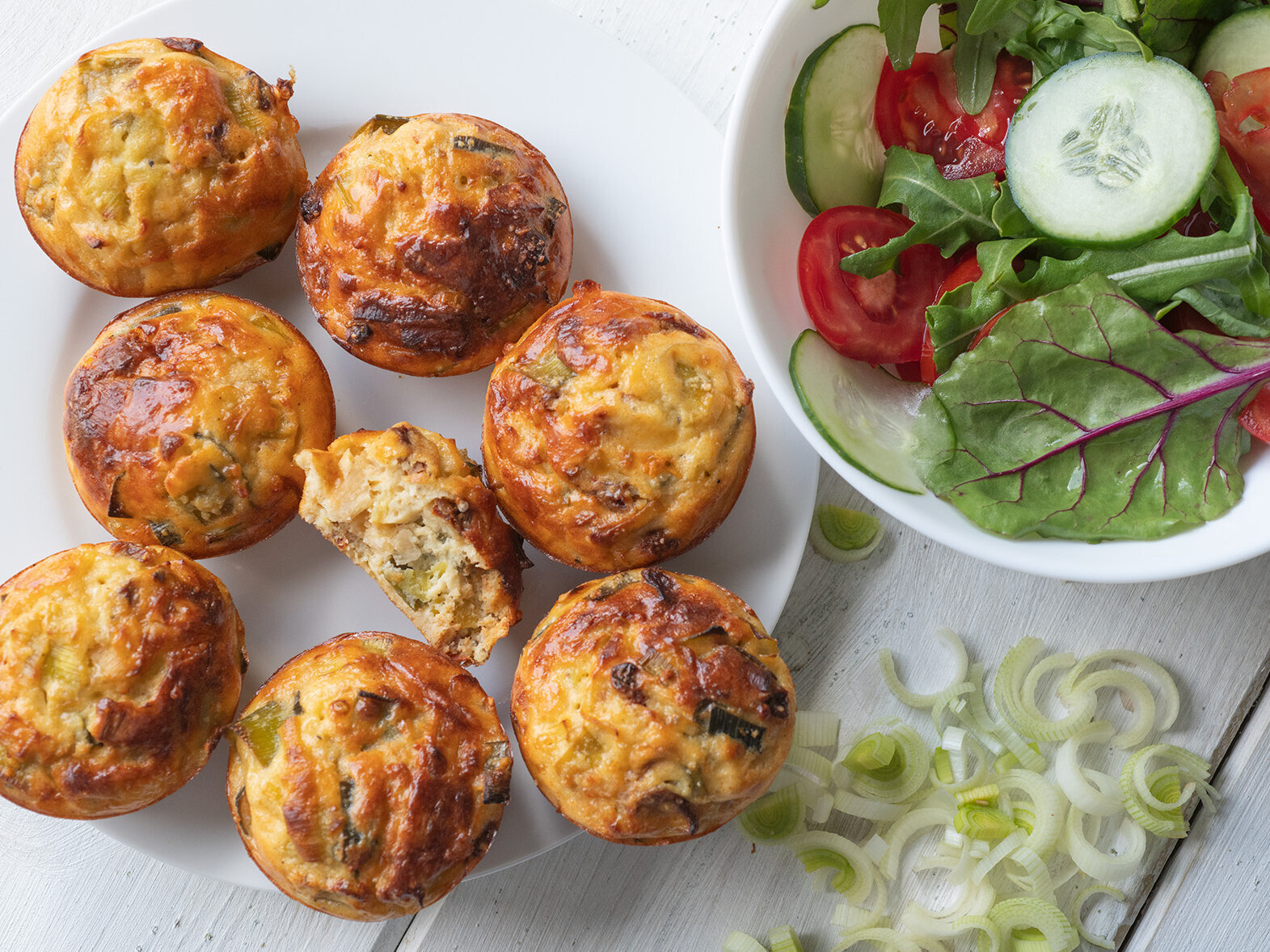 Herzhafte Low-Carb Muffins