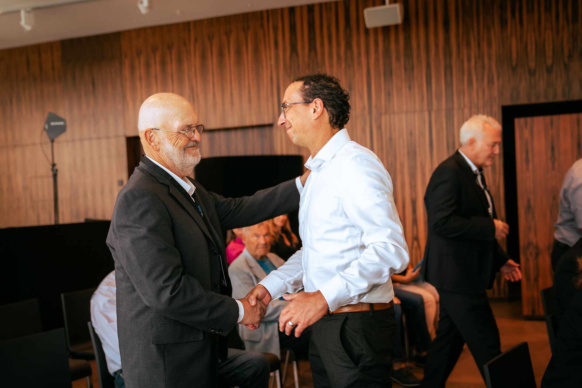 Jürgen Coors und Benjamin Plocher